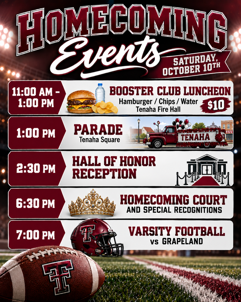  Homecoming Events Reminder