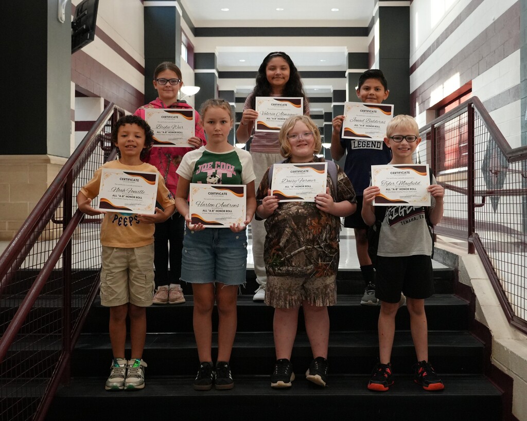 4th Grade Honor Roll - 1st 9 Weeks