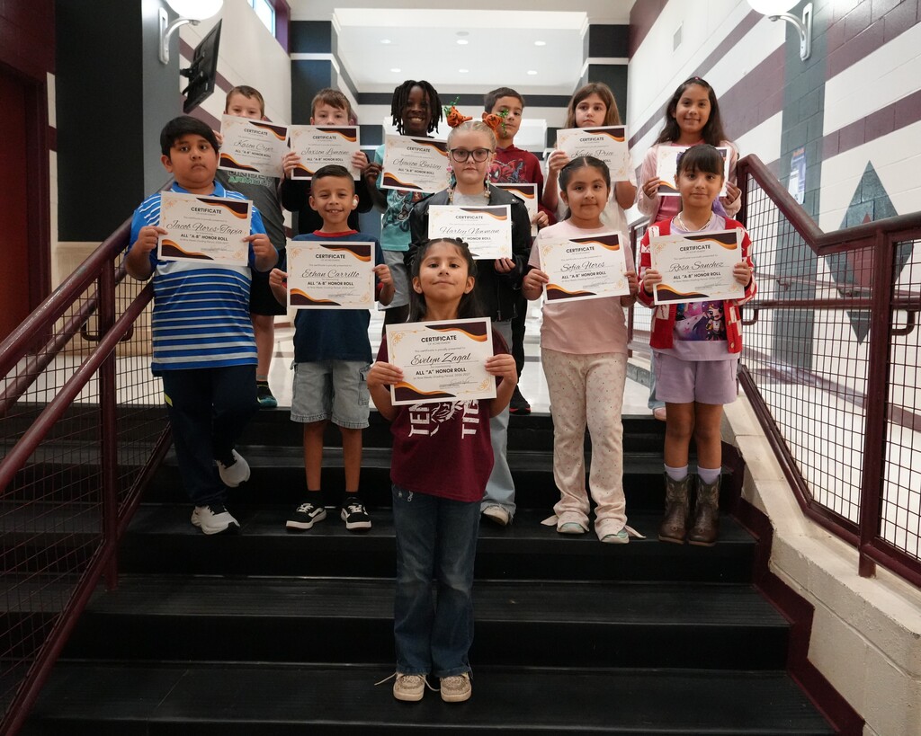 3rd Grade Honor Roll - 1st 9 Weeks