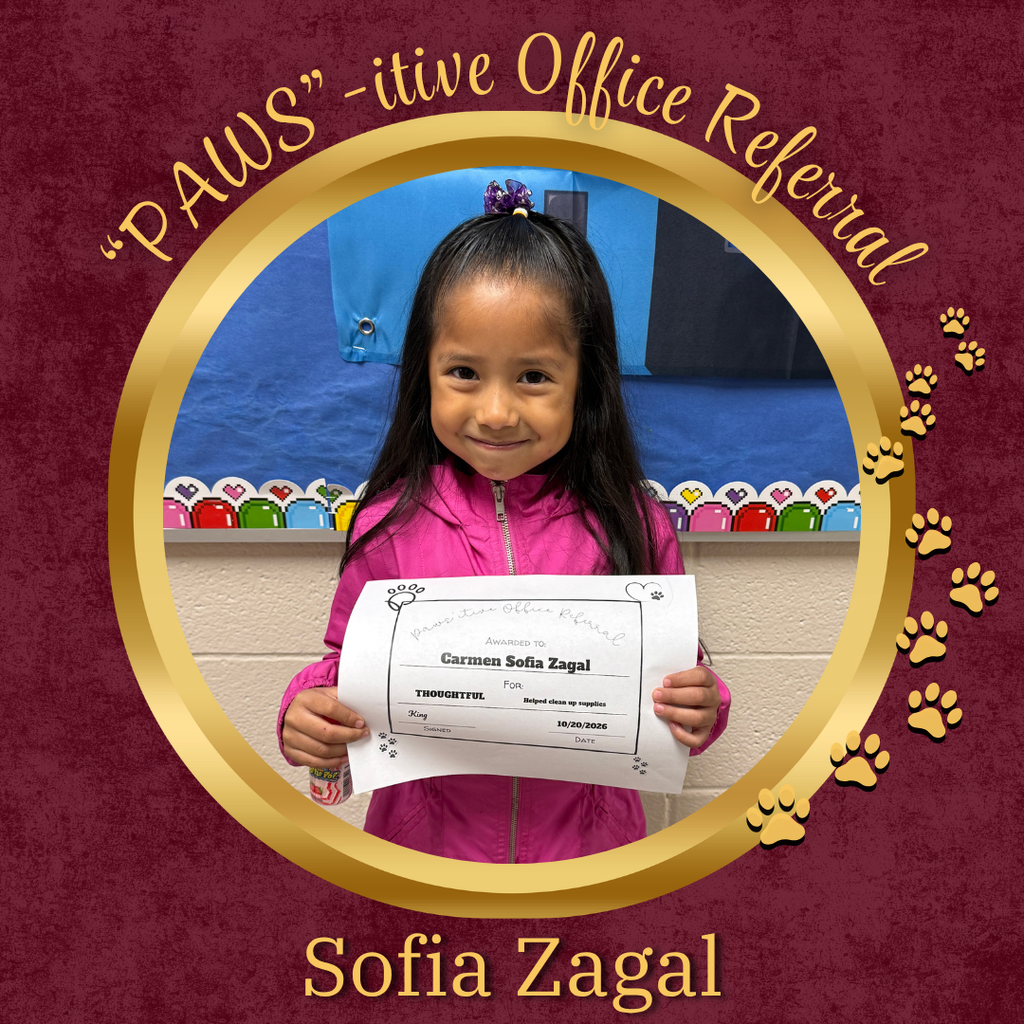 PAWS'itive Office Referral - Sofia Zagal