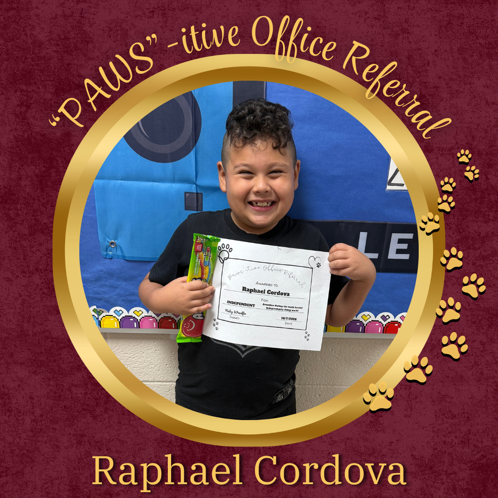 PAWS'itive Office Referral - Raphael Cordova