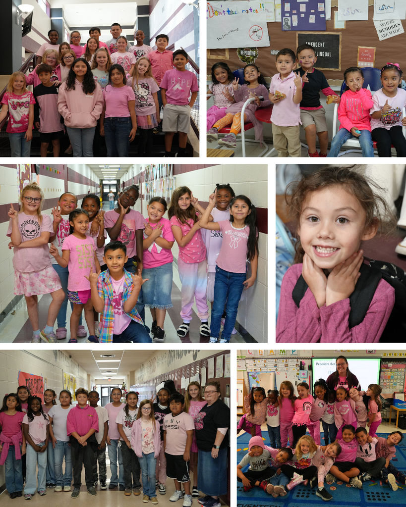 Pink Out Spirit Dress Up Collage