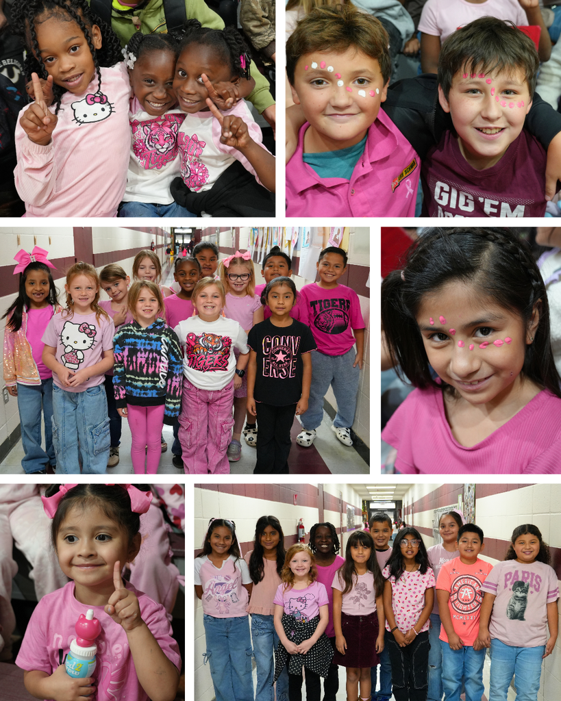 Pink Out Spirit Dress Up Collage