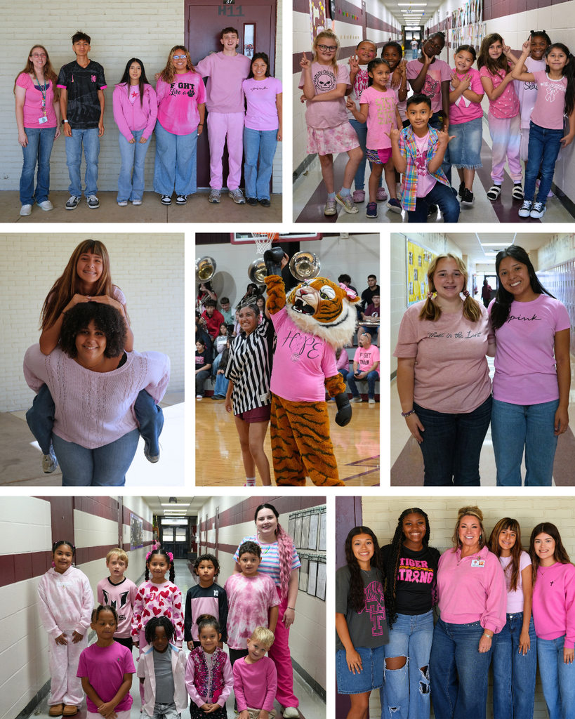 Pink Out Spirit Dress Up Collage