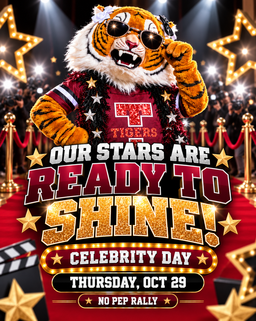 Spirit Dress Up: Celebrity Day - Thursday, Oct 29