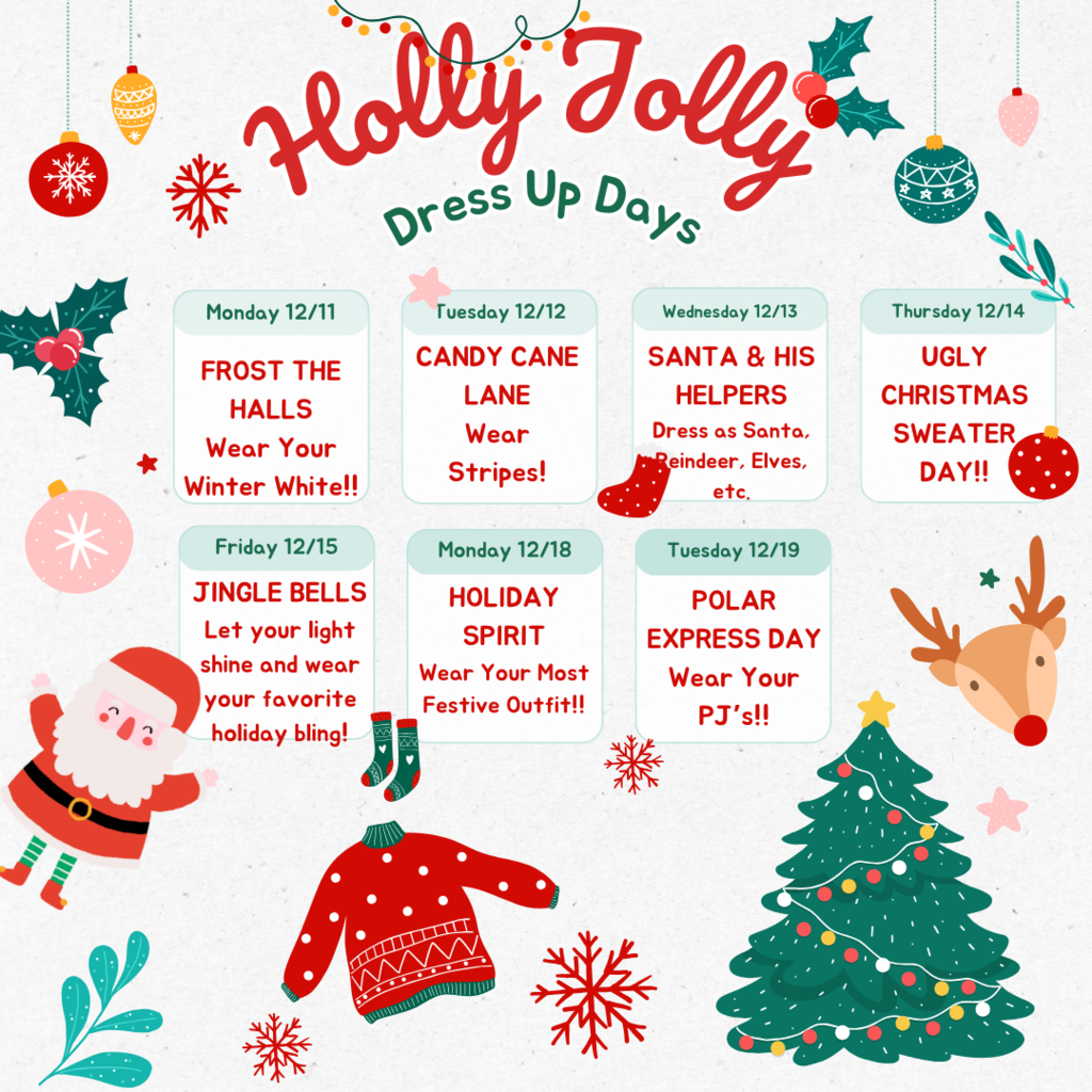 Holly Jolly Dress Up Days