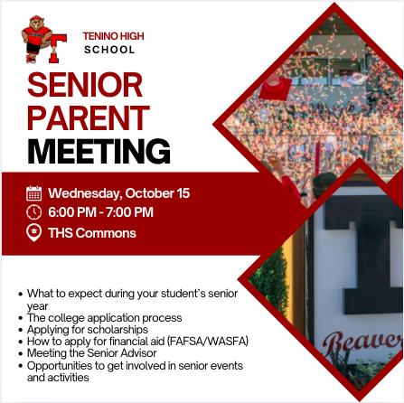 Senior Parent Night Information