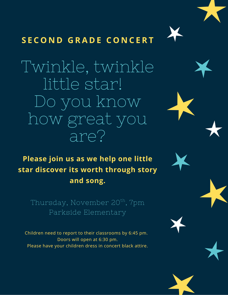 Second Grade Concert