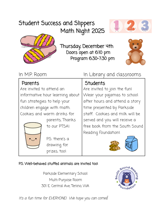 Student Success and Slipper Night