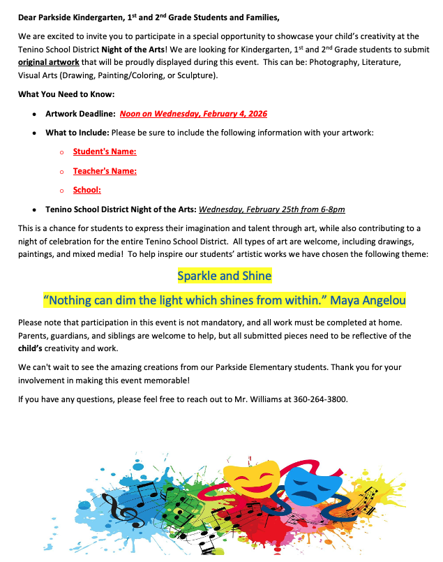 Night of the Arts 2026 Website