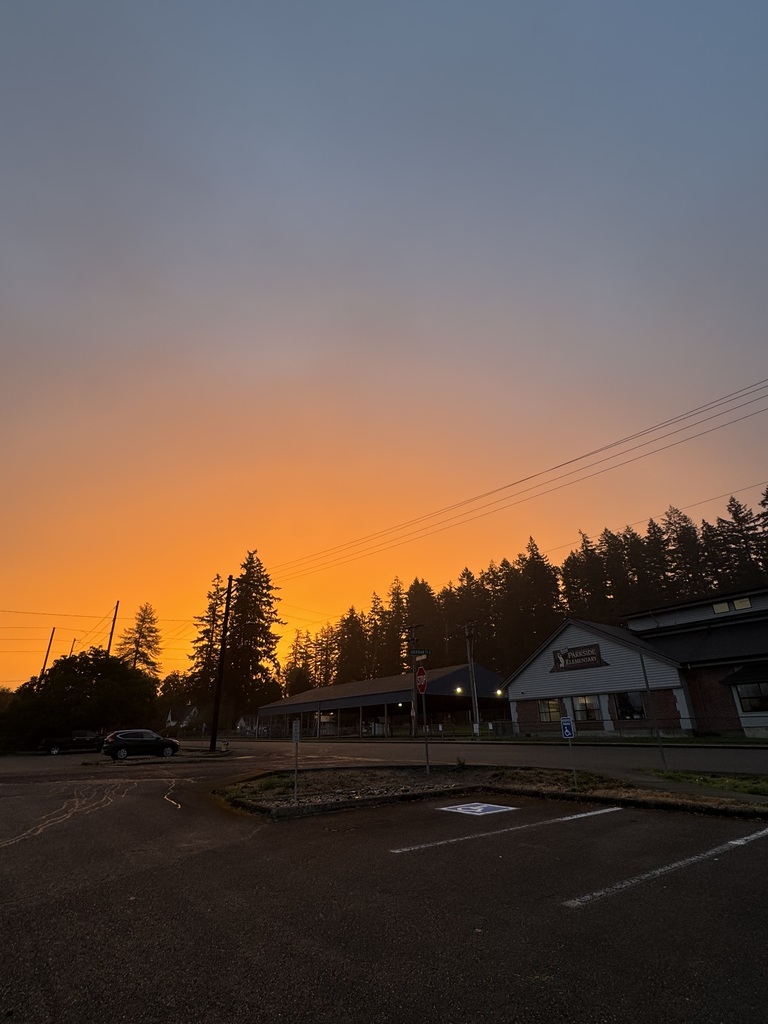Sunrise 10/2/26 over Parkside