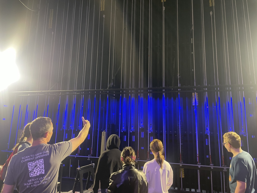 Backstage theater