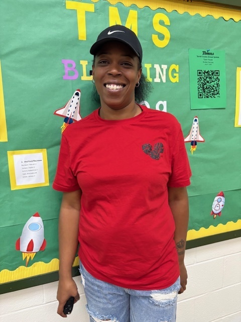 A parent at Open House