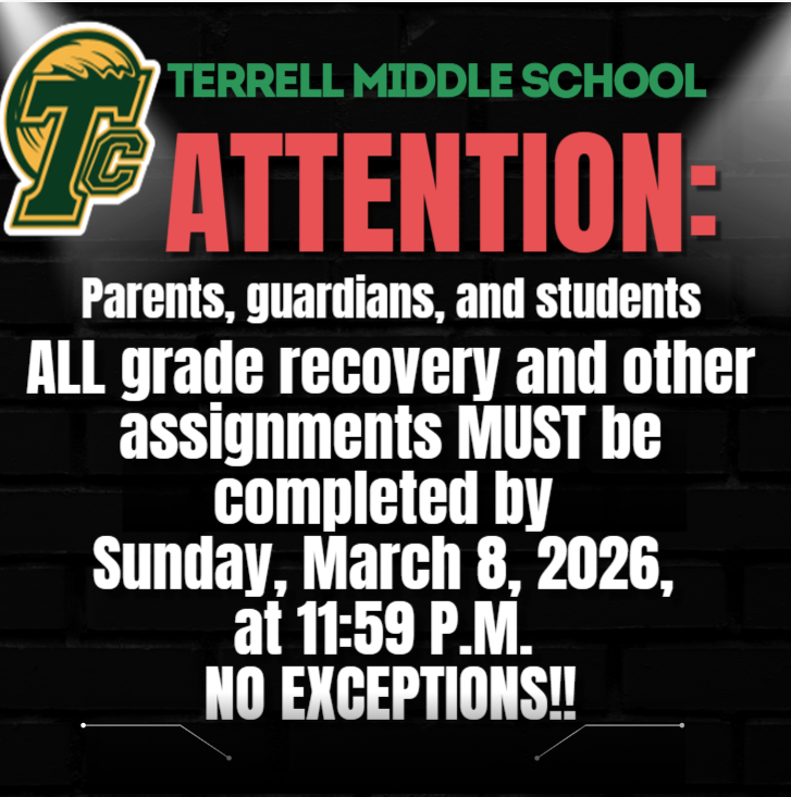 A flyer about grade recovery.