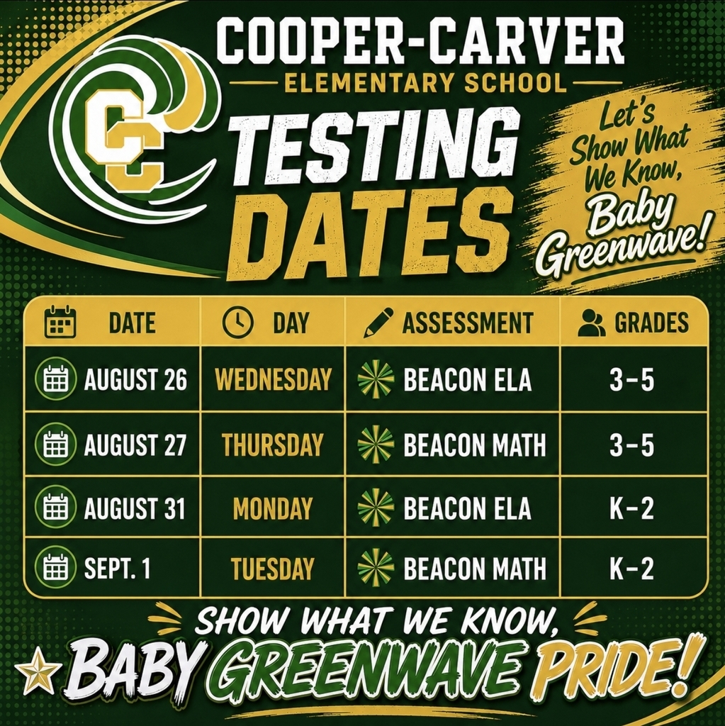 BEACON Testing Dates
