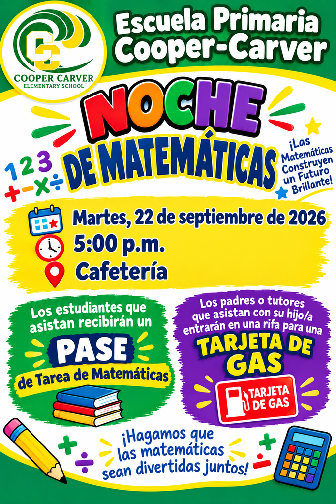 Math 🧮 Night!