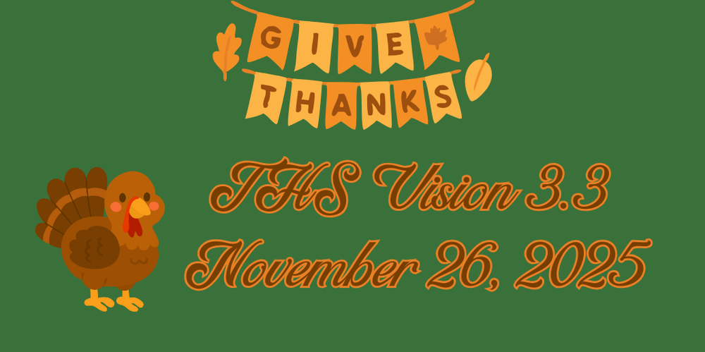 THS Vision vol. 3, iss. 3, Nov. 26, 2025