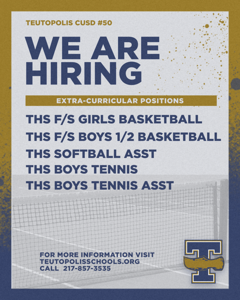 Extra-Curricular Vacancy Notice