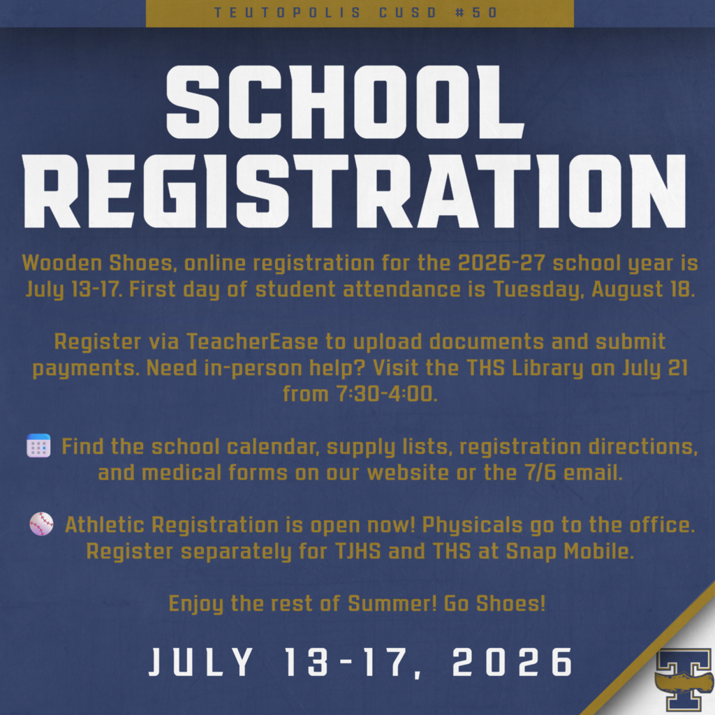 Registration Announcement