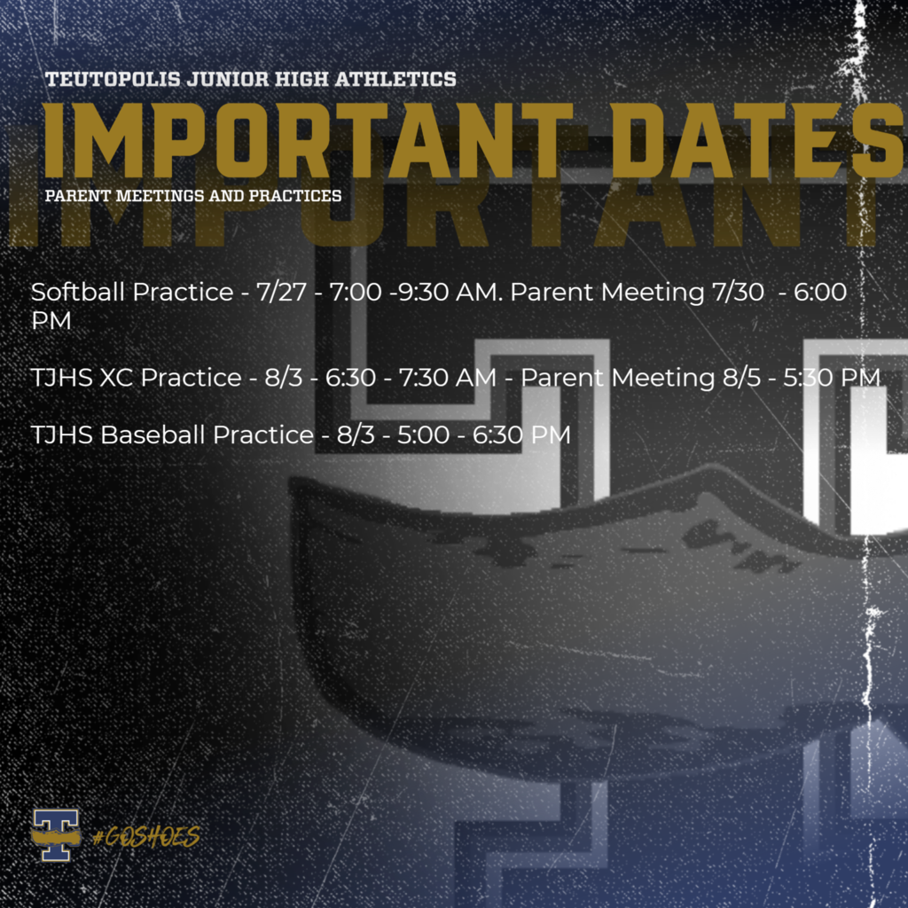TJHS Important Dates