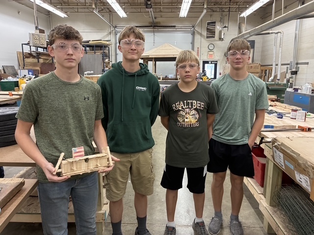 Engineering and Desin class, building bridges