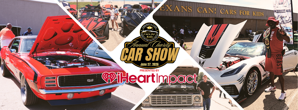 Texans Can Cars for Kids Annual Charity Car Show