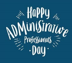 Happy Admin Assistant Day 