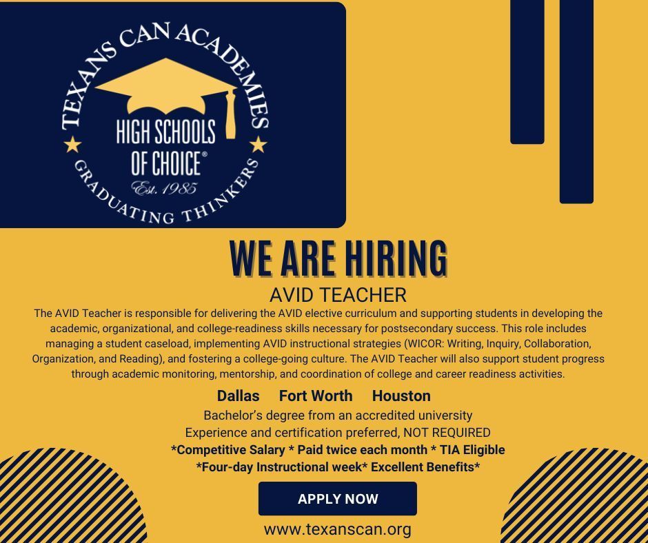 AVID Vacancy