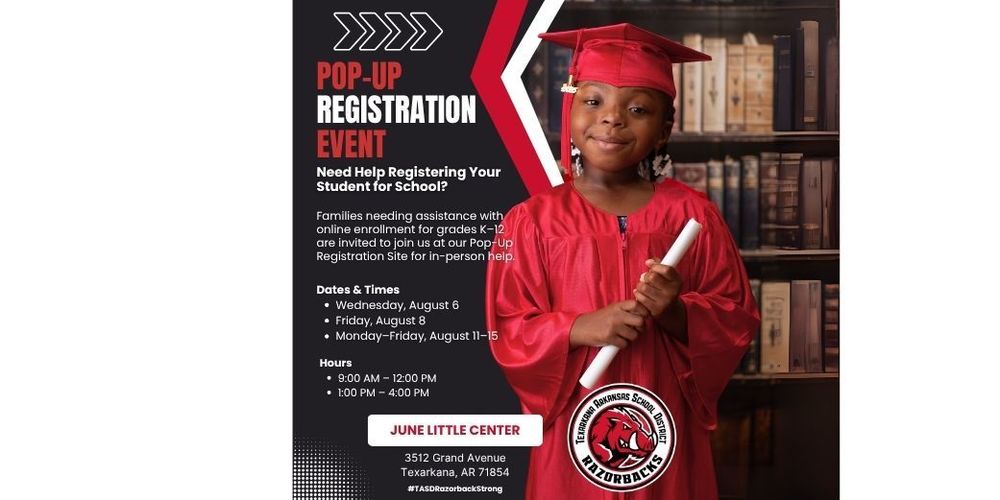 Pop- Up Registration Event
