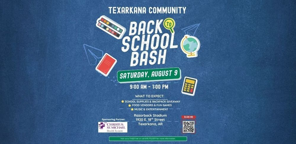 Back to School Bash Flyer