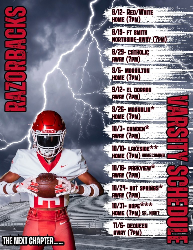 2025 Football Schedule