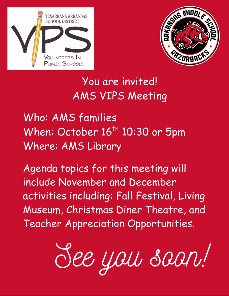 AMS VIPS Flyer