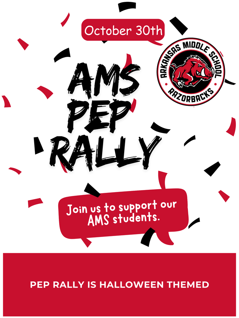 AMS  Pep Rally Flyer