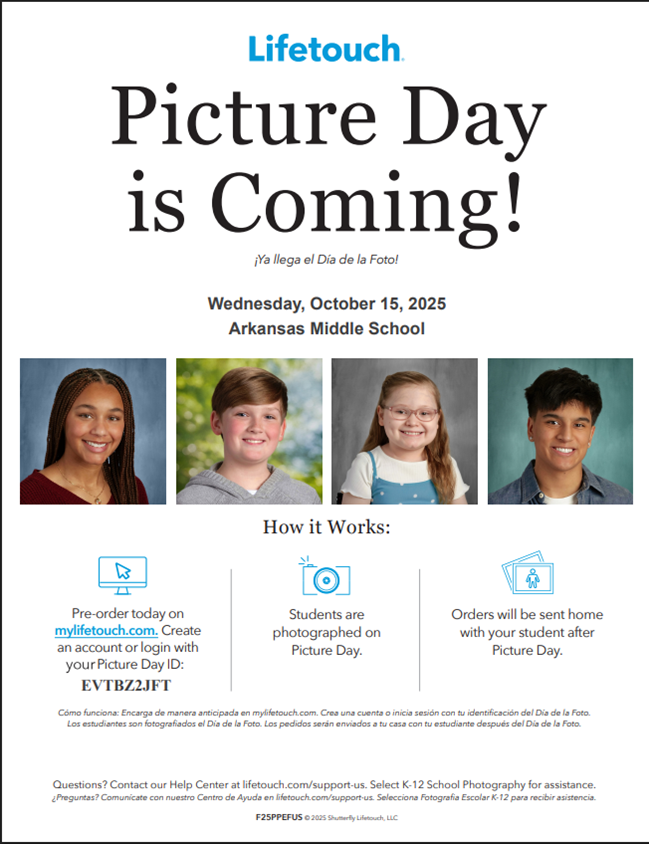 AMS Picture Day Flyer