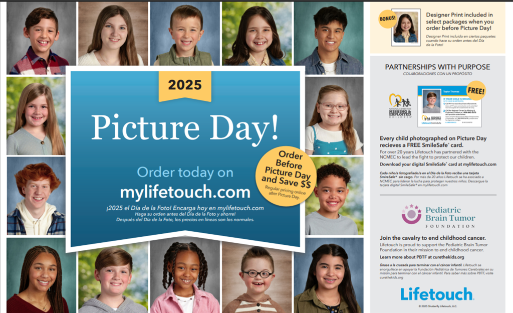 AMS Picture Day Flyer
