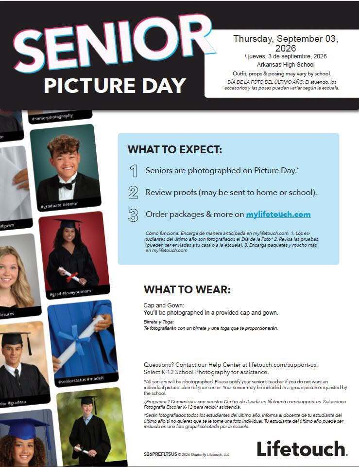 Senior Picture Day