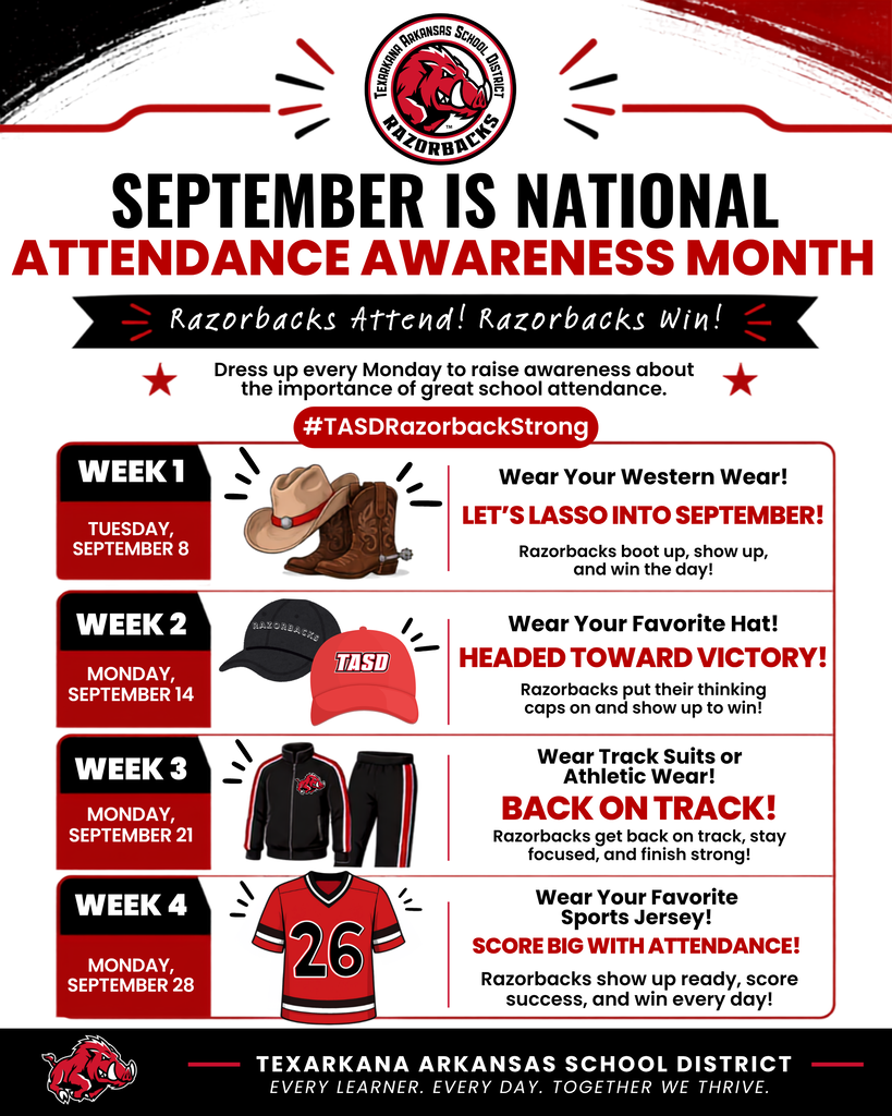 September- National Attendance Awareness Month