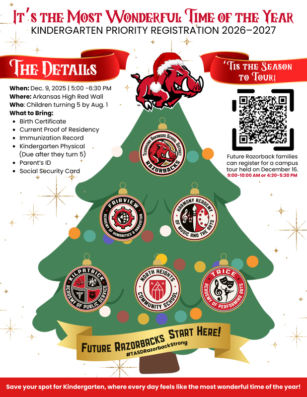 Kindergarten Priority Registration 2026-2027