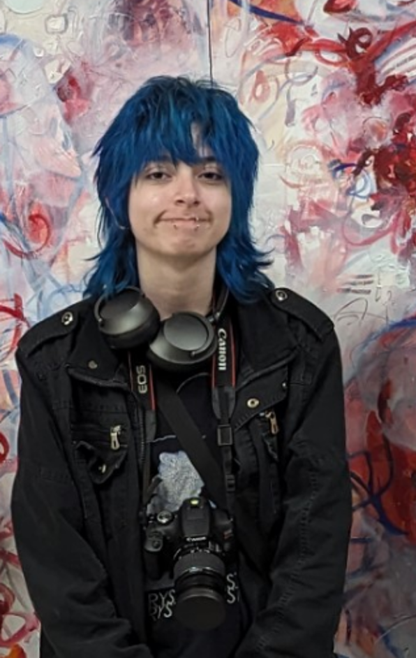 Portrait of artist 