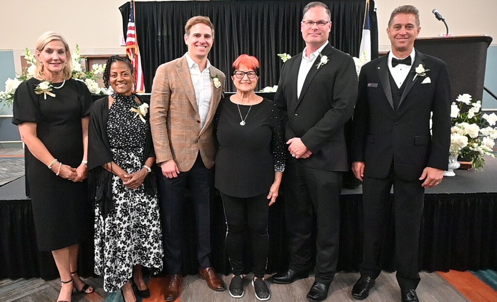 Six adults presenting both La Marque High School and Texas City High School as alumni inductees into the Legacy Hall of Honor for oustanding accomplishments.