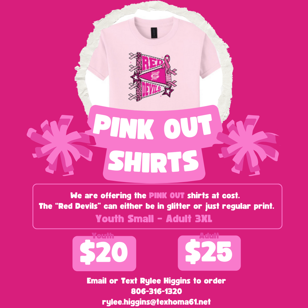Pink out shirts