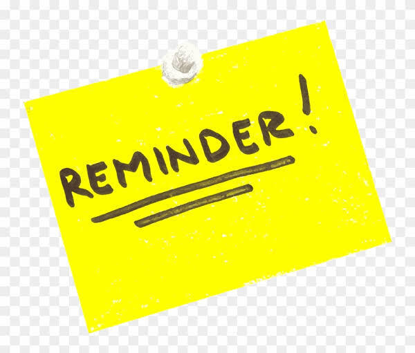 REMINDER