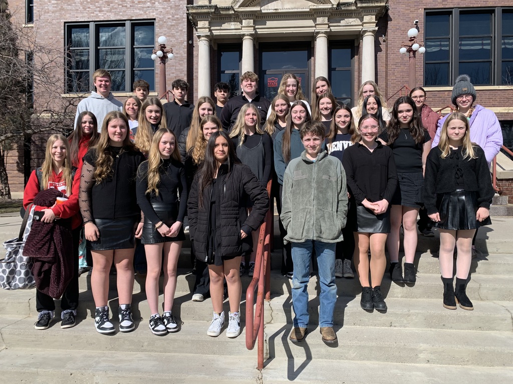 TGU Towner Music students at the Region 8 Large Group Music Festival on March 11, 2026