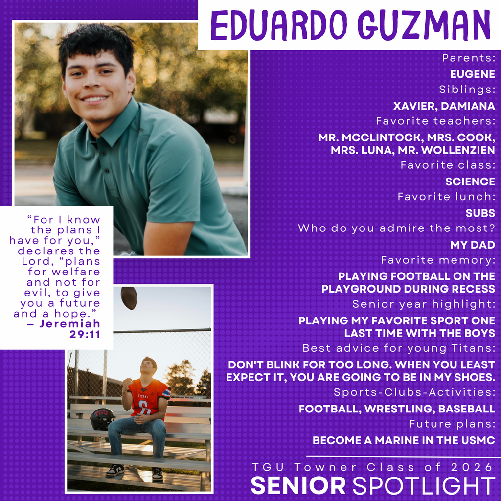 EG senior spotlight
