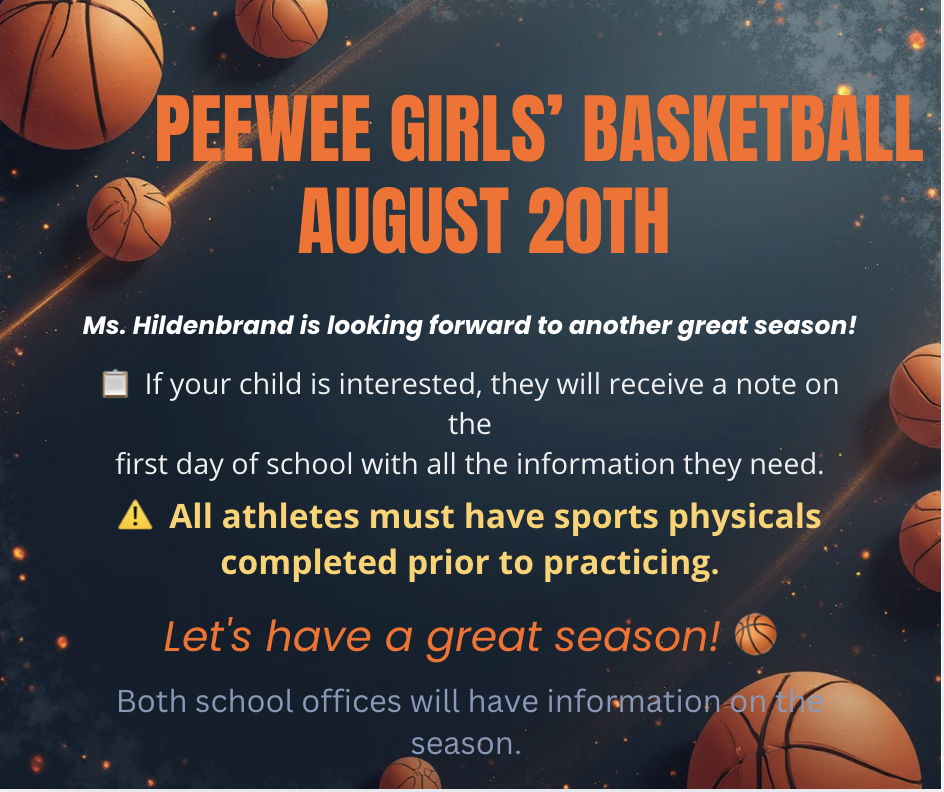PeeWee Girls' Basketball