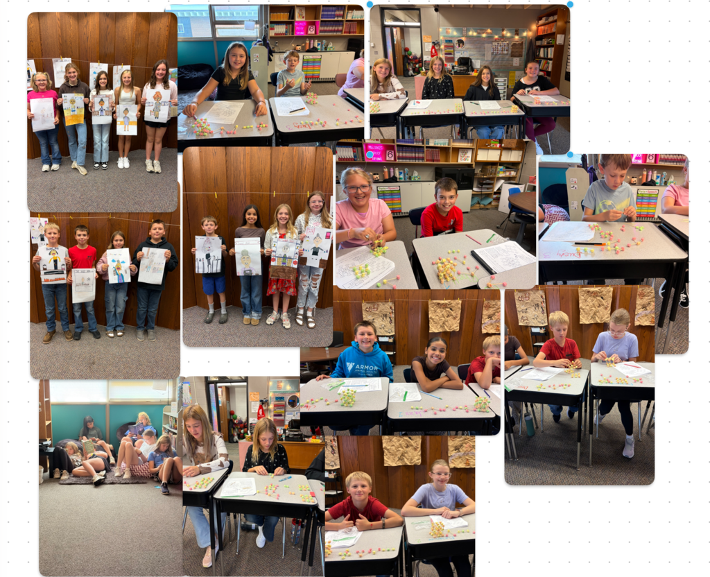 6th grade having fun in Science & Reading