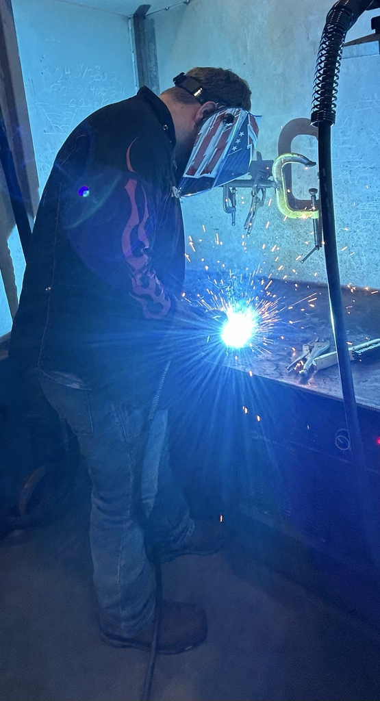 Brighton laying down a nice bead
