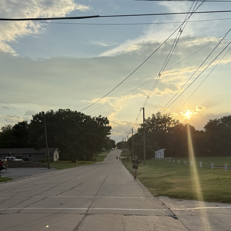 To sunset miles...