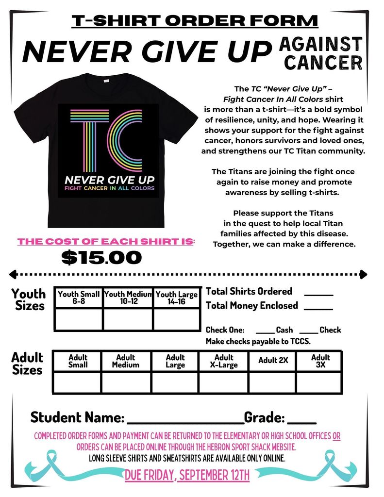 Never Give Up Against Cancer