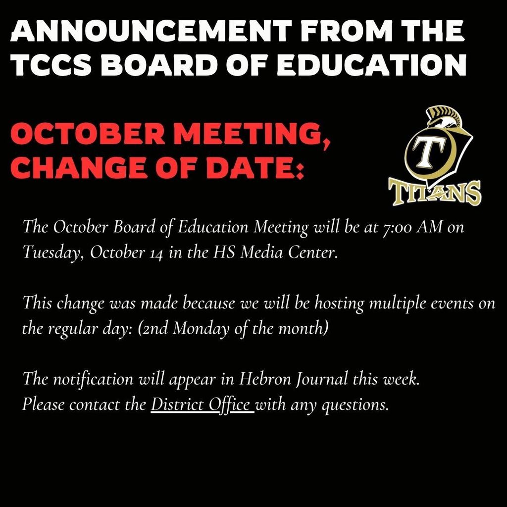 Change of Date